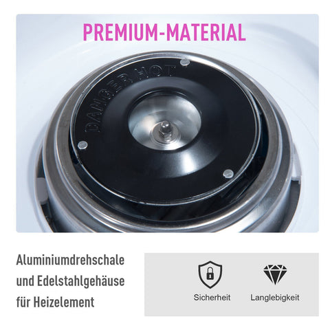 Rootz Candy Floss Machine - Roze - IJzer, Aluminium, Pp - 11.81 cm x 11.81 cm x 11.02 cm