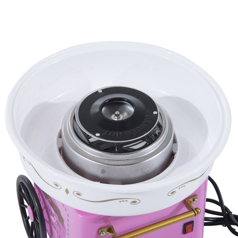 Rootz Candy Floss Machine - Roze - IJzer, Aluminium, Pp - 11.81 cm x 11.81 cm x 11.02 cm