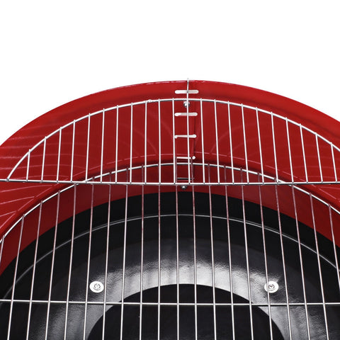 Rootz Houtskoolgrill Op Wielen - Rood, Zwart - Metaal - 27.56 cm x 20.08 cm x 29.72 cm