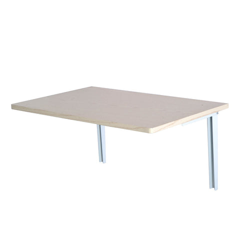 Rootz Wall folding table - Brown - Manufactured Wood, Metal - 23.62 cm x 15.74 cm x 0.59 cm