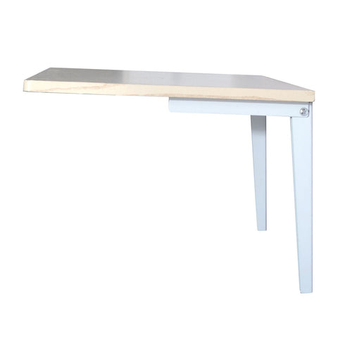 Rootz Wall folding table - Brown - Manufactured Wood, Metal - 23.62 cm x 15.74 cm x 0.59 cm