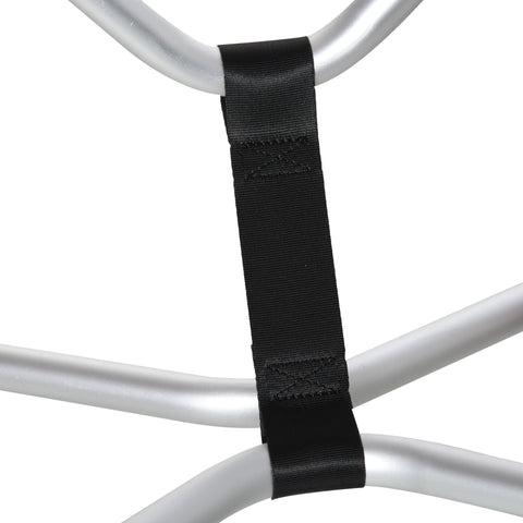 Rootz Kayak Trolley - Silver - Aluminum, Pu - 29.52 cm x 16.92 cm x 18.11 cm