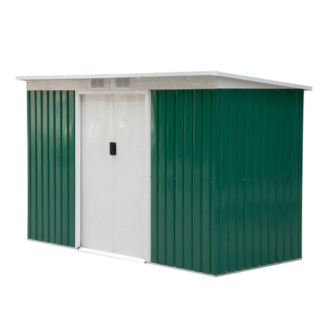 Rootz Tool Shed - Green - Sheet, Pp - 109.05 cm x 51.18 cm x 68.11 cm