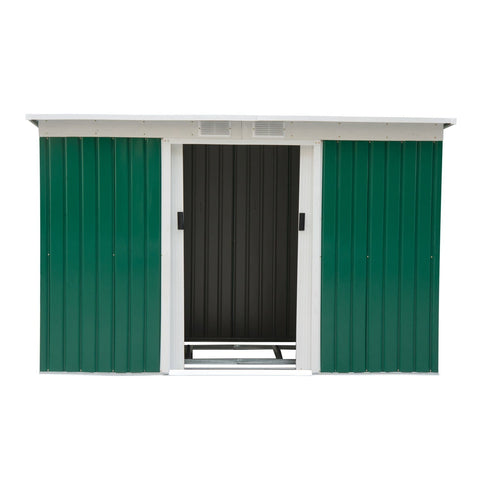 Rootz Tool Shed - Green - Sheet, Pp - 109.05 cm x 51.18 cm x 68.11 cm