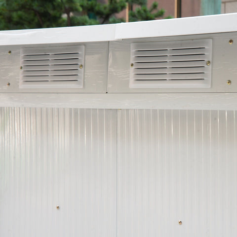 Rootz Tool Shed - Green - Sheet, Pp - 109.05 cm x 51.18 cm x 68.11 cm