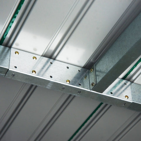 Rootz Tool Shed - Green - Sheet, Pp - 109.05 cm x 51.18 cm x 68.11 cm