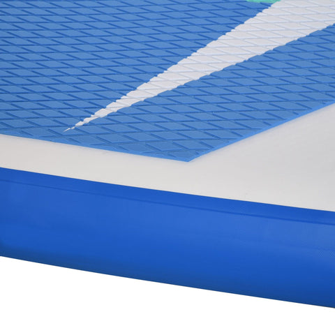 Rootz Inflatable Surfboard - Blue, White - PVC, Eva - 125.98cm x 31.49cm x 5.9cm