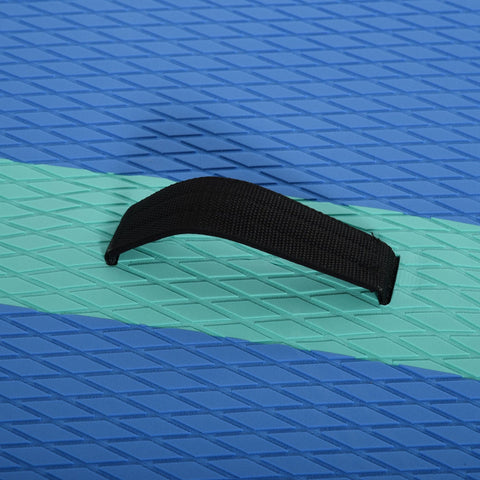 Rootz Inflatable Surfboard - Blue, White - PVC, Eva - 125.98cm x 31.49cm x 5.9cm