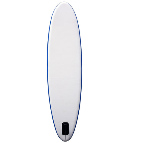 Rootz Inflatable Surfboard - White, Blue - PVC, Eva - 120.07cm x 29.92cm x 3.93cm