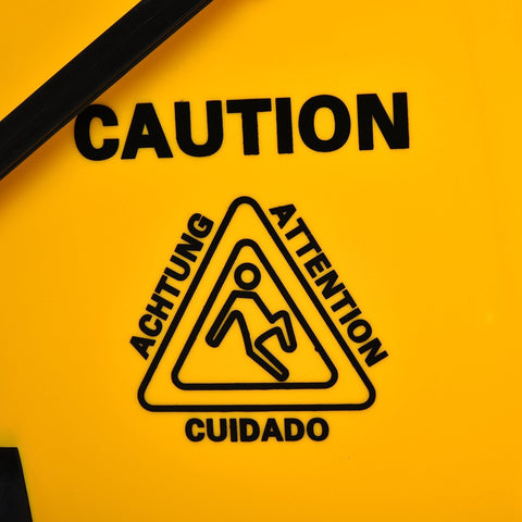 Rootz Mop Emmer Schoonmaakwagen - Geel - Kunststof, Metaal - 17,32 cm x 14,17 cm x 35,43 cm