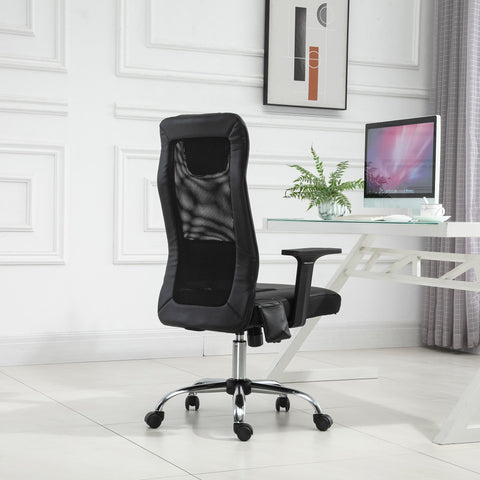 Rootz Office chair - Power supply - Massage function - Adjustable in height - Black