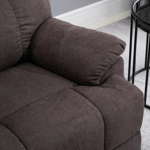 Rootz Massage Chair - Stand-up Aid - Relaxation Chair - Easy Charging - Including Remote Control - Multi-layer Board - Usb Interface - Brown - 83L x 95W x 105H cm