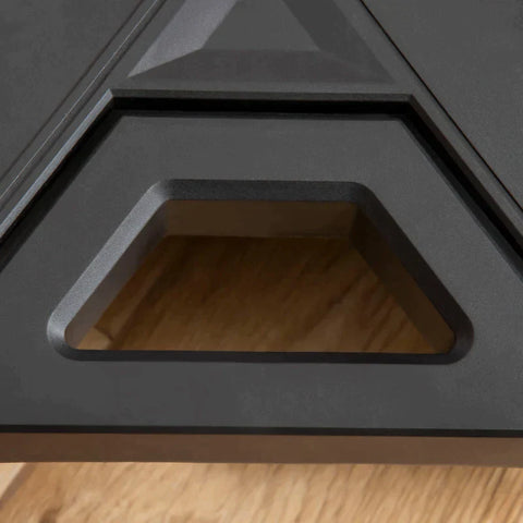 Rootz Platform Trolley - Platform Truck - Hand Truck - Foldable - 150 Kg Load Capacity - Steel - Black/Red - 70 cm x 52.5 cm x 90 cm