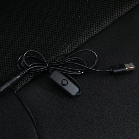 Rootz Office chair - Power supply - Massage function - Adjustable in height - Black