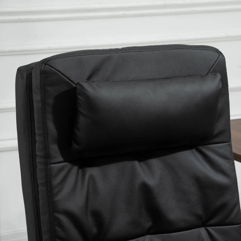 Rootz Massage Chair - Relaxing Chair - Massage Desk Chair - 7 Vibration Massage Points - Black - 67 cm x 70 cm x 120cm