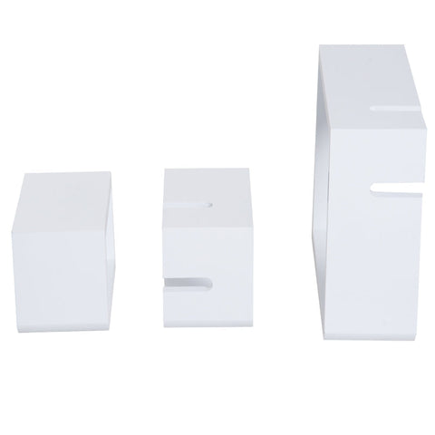 Rootz Wandregal – Würfelregal – 3 Fächer – MDF – Home – Weiß