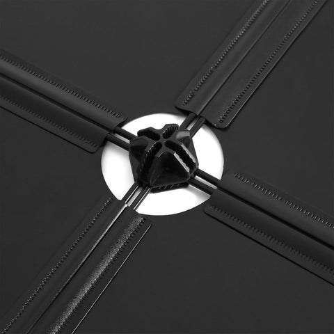 Rootz Shoe Rack - High Shoe Rack - Plastic Shoe Rack - Shoe Storage Rack - Shoe Organizer - Shoe Shelf - Shoe Cabinet - Shoe Rack Bench - Hanging Shoe Rack - Black - 43 x 31 x 173 cm (L x W x H)