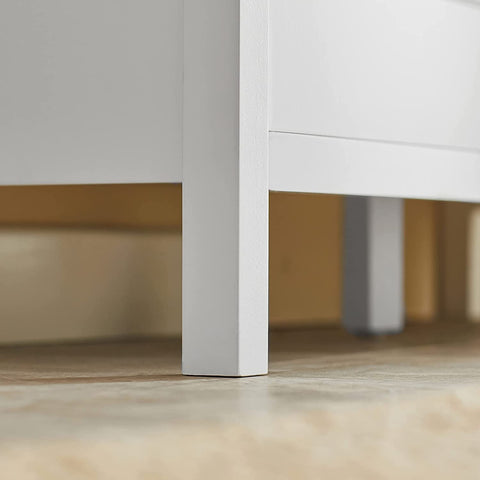 Rootz Shoe Bench Shoe Rack Shoe Cabinet with Seat Cushion-Hallway Living Room Bedroom Bench with Storage Chest