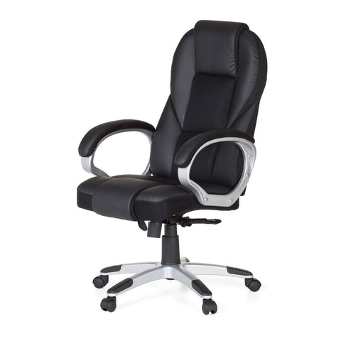 Rootz Caton Office chair - Executive chair - Swivel chair - Ergonomic office chair - Adjustable - Black