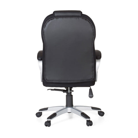 Rootz Caton Office chair - Executive chair - Swivel chair - Ergonomic office chair - Adjustable - Black