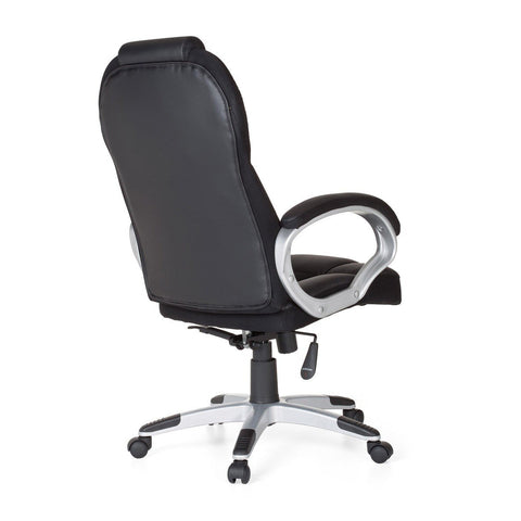 Rootz Caton Office chair - Executive chair - Swivel chair - Ergonomic office chair - Adjustable - Black