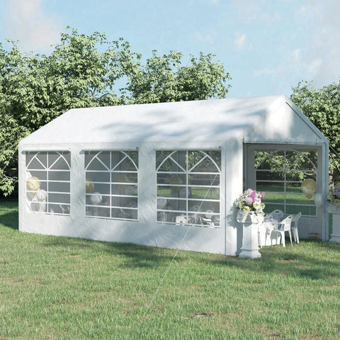 Rootz Pavillon - Outdoor Car Tent - Heavy Duty Car Canopy Shelter - Party Tent with 8 Steel Legs
