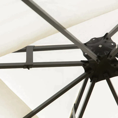 Rootz Gazebo - Garden Gazebo - Pavillon - Garden Pavillon - Party Tent - Cream