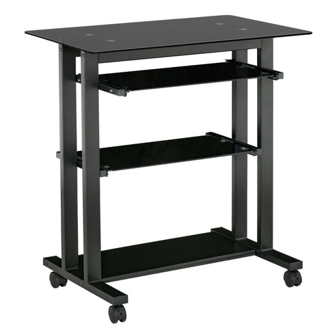 Rootz Computer Desk - Gaming Table - Gaming Desk - Desk - With Keyboard Shelf - 80 Cm X 51 Cm X 83 Cm