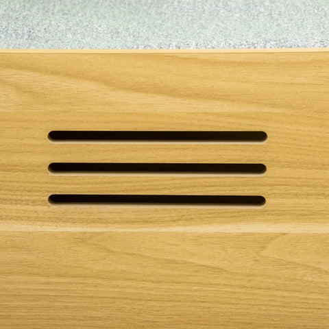 Rootz Cat House - Cat Cave - Lying Area On The Roof - Scratching Wall - For Cats Up To 5kg - Wood + Gray + White - 70 x 40 x 40cm