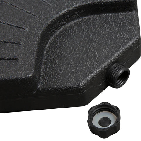 Rootz Umbrella Stand - Umbrella Base - Umbrella Weight Base - Portable Umbrella Base - 48 cm x 48 cm x 8 cm