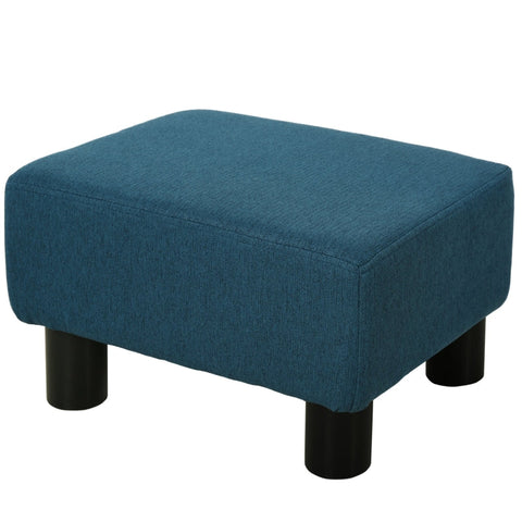 Rootz Footstool - Stool - Blue - 40W x30D x 24H cm