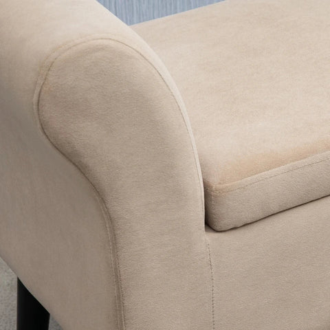 Rootz Bench Seat - Luxury Bench - Bedroom Bench - Bench - With Storage Space - 111.5 cm x 41 cm x 65 cm