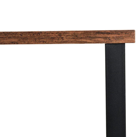 Rootz Lagerregal – Standregal – 3-stufiges Standregal – Aktenregal – Braun – 120 x 30 x 76 cm