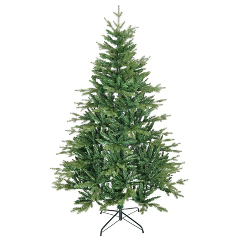 Rootz Kerstboom - Realistisch Uitzicht - Weelderige Takken Vlamvertragend - Kunststof - Groen - 1.30 x 2m