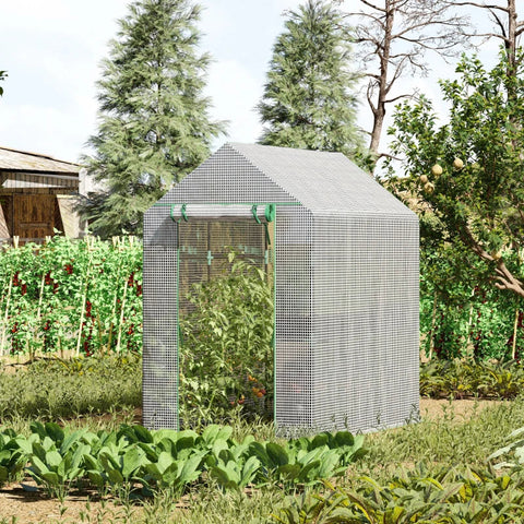 Rootz Greenhouse - Foil Greenhouse - Tunnel Greenhouse - Walk-in Greenhouse - 120 x 186 x 190 cm