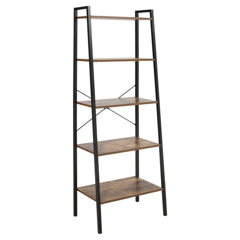 Rootz Bookcase - Bookshelf - Storage Rack - Storage Space - 56cm x 34cm x 160cm