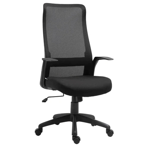 Rootz Office Chair - Gaming Chair - Swivel Chair - Computer Chair - Black - 62 x 62 x 113-122 cm