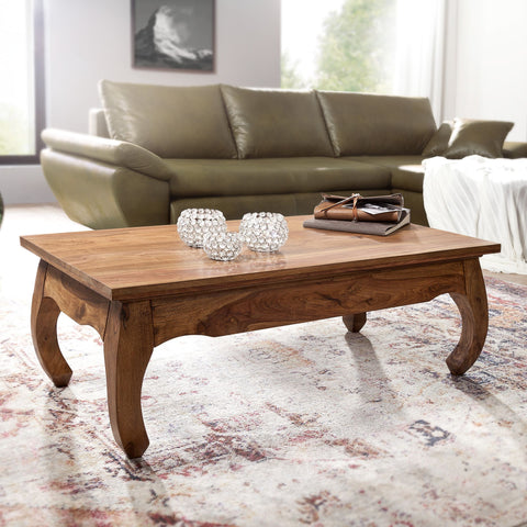 Rootz Coffee Table - Solid Wood Coffee Table - Handmade - Wood - 110 x 60 cm