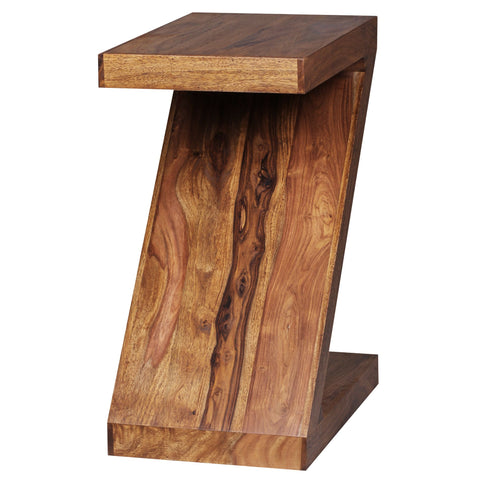 Rootz Beistelltisch – Z-förmiger Beistelltisch – Beistelltisch – Holz – Braun