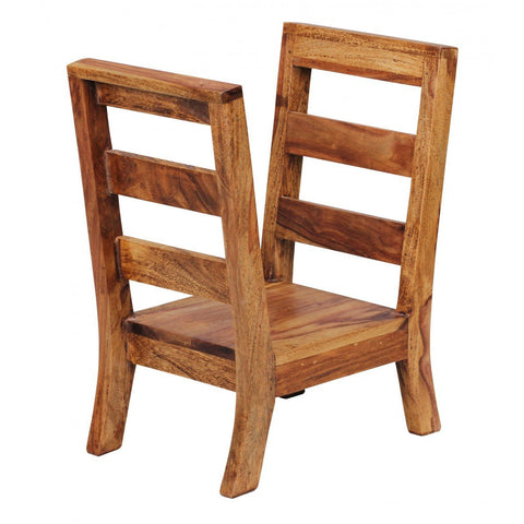 Rootz Magazine Rack - Newspaper Rack - Magazine Rack - Solid Wood