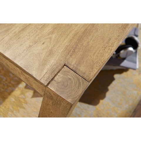 Rootz Salontafel - Salontafel - Massief Hout - Acacia - 110 x 60 cm - Rechthoekig - Naturel 