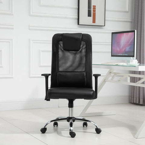 Rootz Office chair - Power supply - Massage function - Adjustable in height - Black