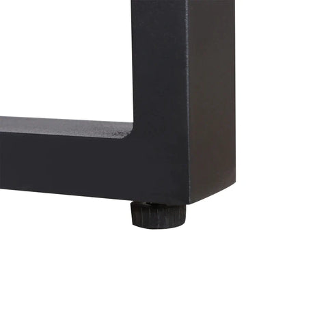 Rootz Garden Furniture Set - Double Sofa - Coffee Table - Cushions - Aluminum - Grey