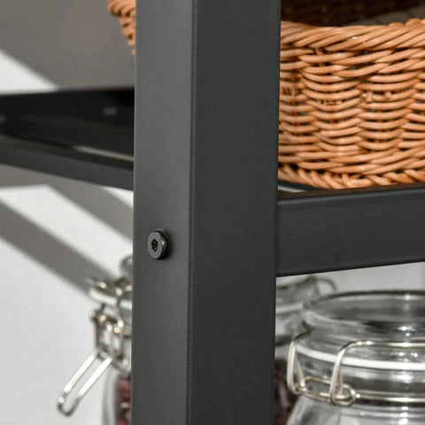 Rootz Kitchen Trolley - Serving trolley - Kitchen Cart - Rollable Kitchen Trolley