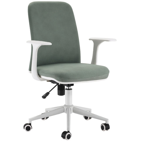 Rootz Office Chair - Desk Chair - Working Chair - Green - 61 x 55 x 90-98 cm
