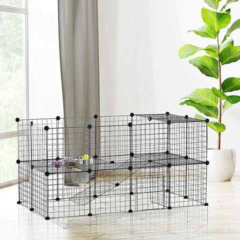 Rootz Pet playpen - Small Animal Playpen - Playpen - Puppy Playpen - Indoor Playpen