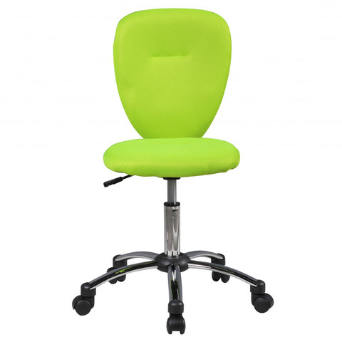 Rootz Office Chair for Children - Swivel Chair - Office Chair - Children's Chair - Adjustable - Black/Green/Blue/Pink