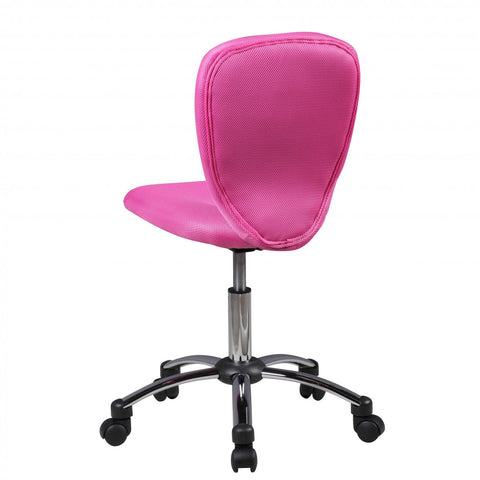 Rootz Office Chair for Children - Swivel Chair - Office Chair - Children's Chair - Adjustable - Black/Green/Blue/Pink