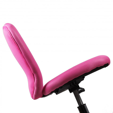 Rootz Office Chair for Children - Swivel Chair - Office Chair - Children's Chair - Adjustable - Black/Green/Blue/Pink