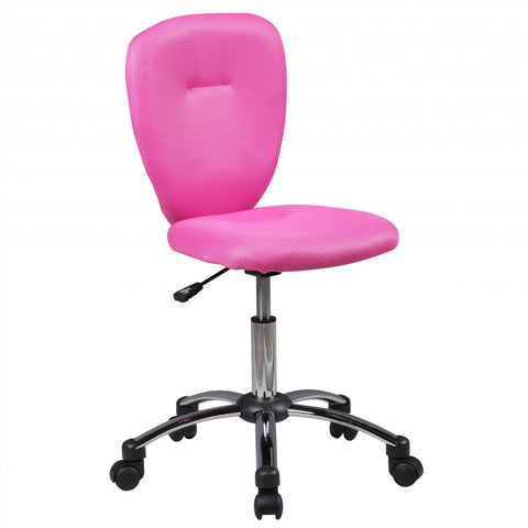 Rootz Office Chair for Children - Swivel Chair - Office Chair - Children's Chair - Adjustable - Black/Green/Blue/Pink